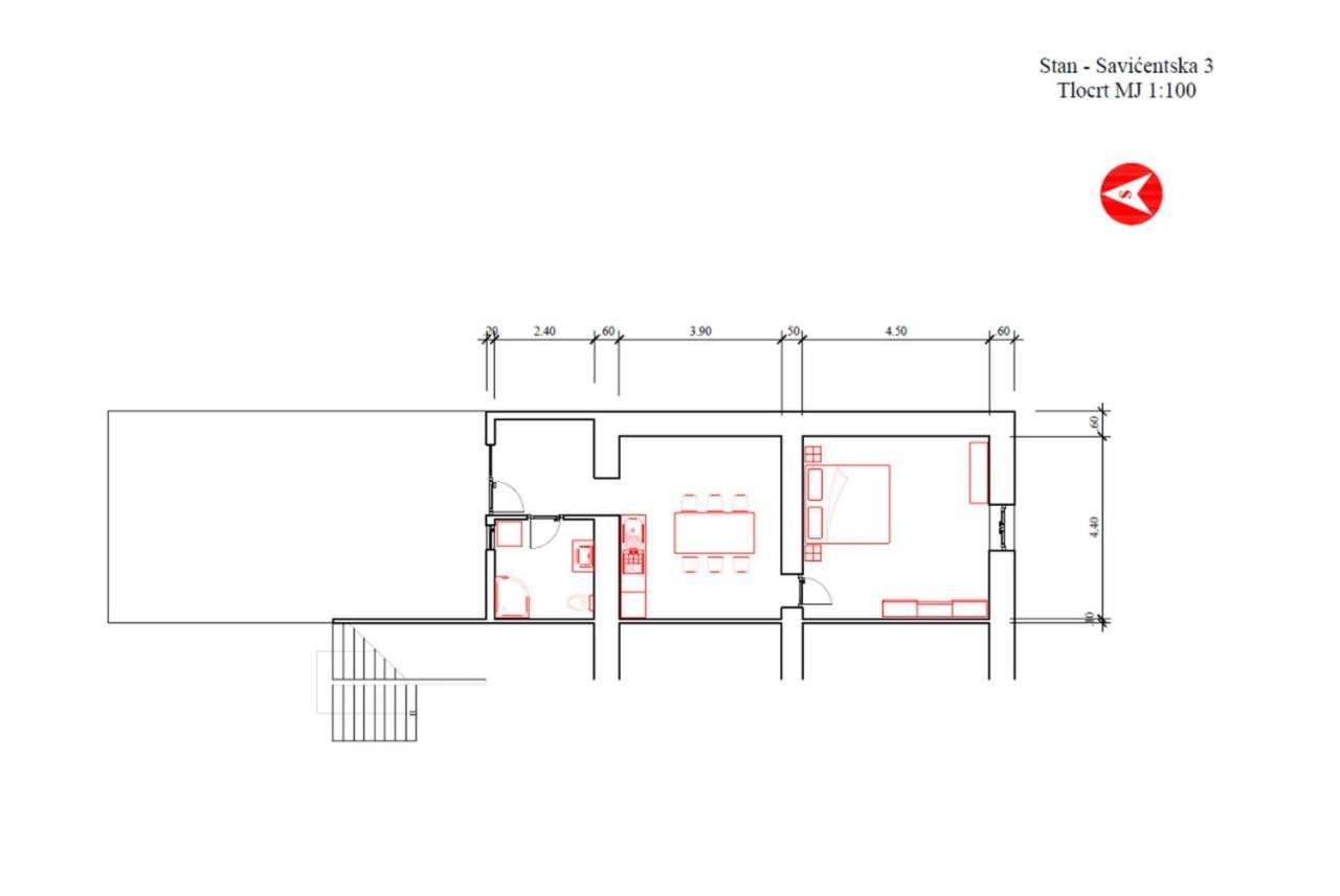 Apartment Klea - Cosy, Near City Center 普拉 外观 照片